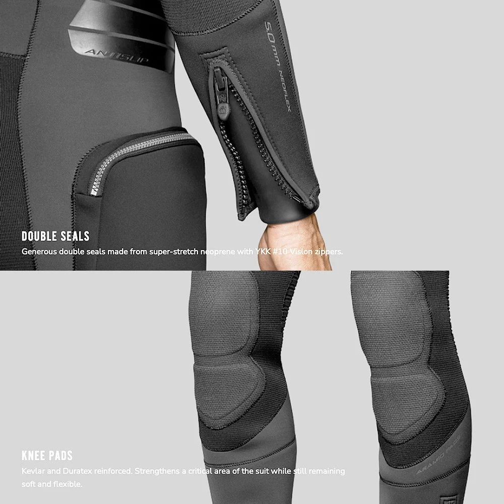Waterproof W7 7mm Semidry Wetsuit - Women's - SPECIAL OFFER - Image 3