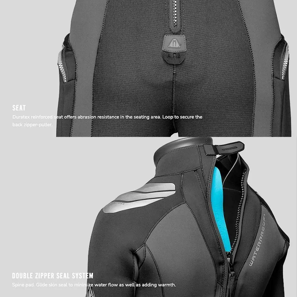 Waterproof W7 7mm Semidry Wetsuit - Women's - SPECIAL OFFER - Image 5