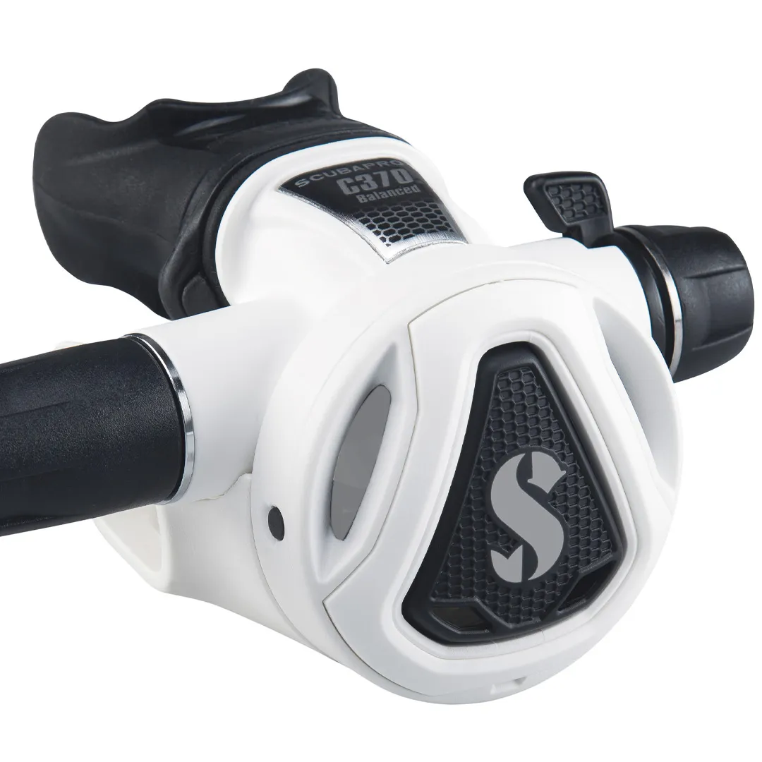 White Scubapro C370 Second Stage Regulator