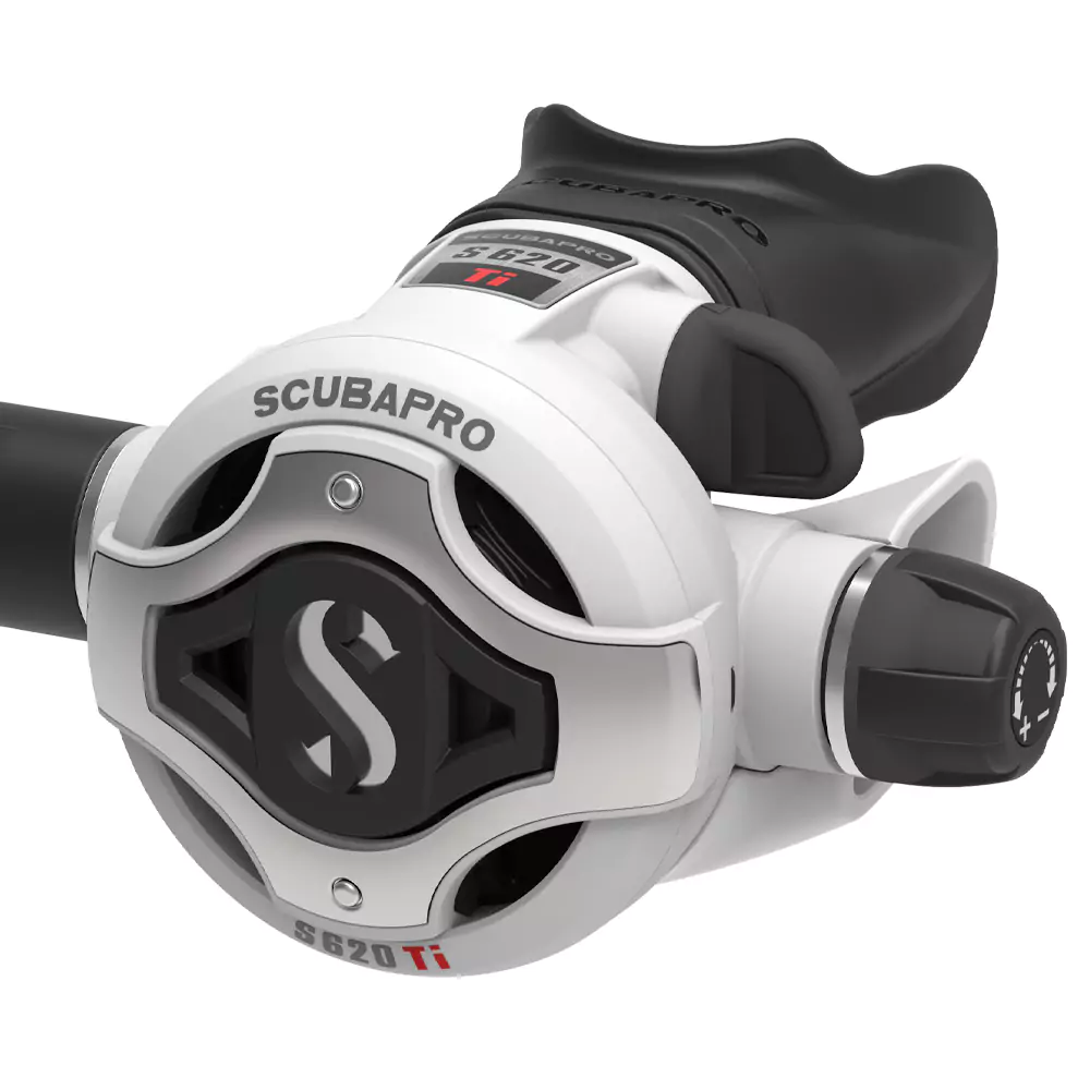 White Scubapro MK25 EVO / S620Ti Regulator + FREE R105 Octopus - Image 7