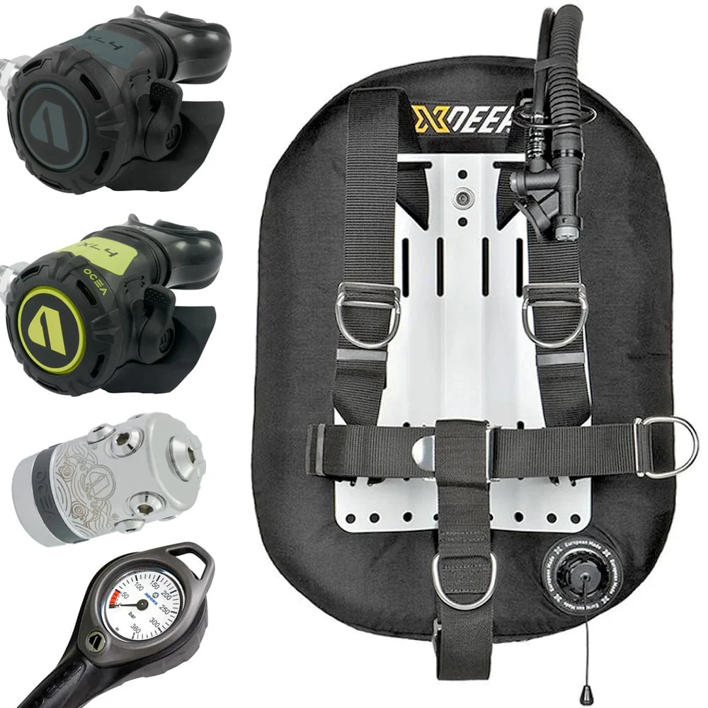 XDeep Zeos Wing + Apeks XL4 Ocea Regulator Package